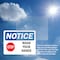 Signmission Safety Culture Sign, 5 in Width, Vinyl Decal, Rectangle OS-2PACK-NS-D-35-L-16866 - alternate 6